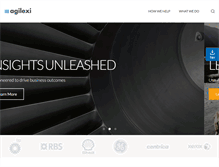 Tablet Screenshot of agilexi.com